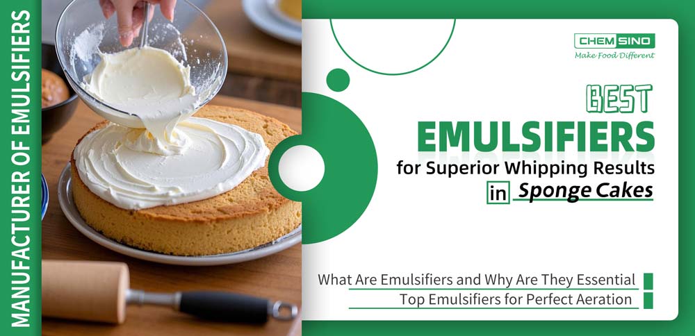 emulsifiers in sponge cake